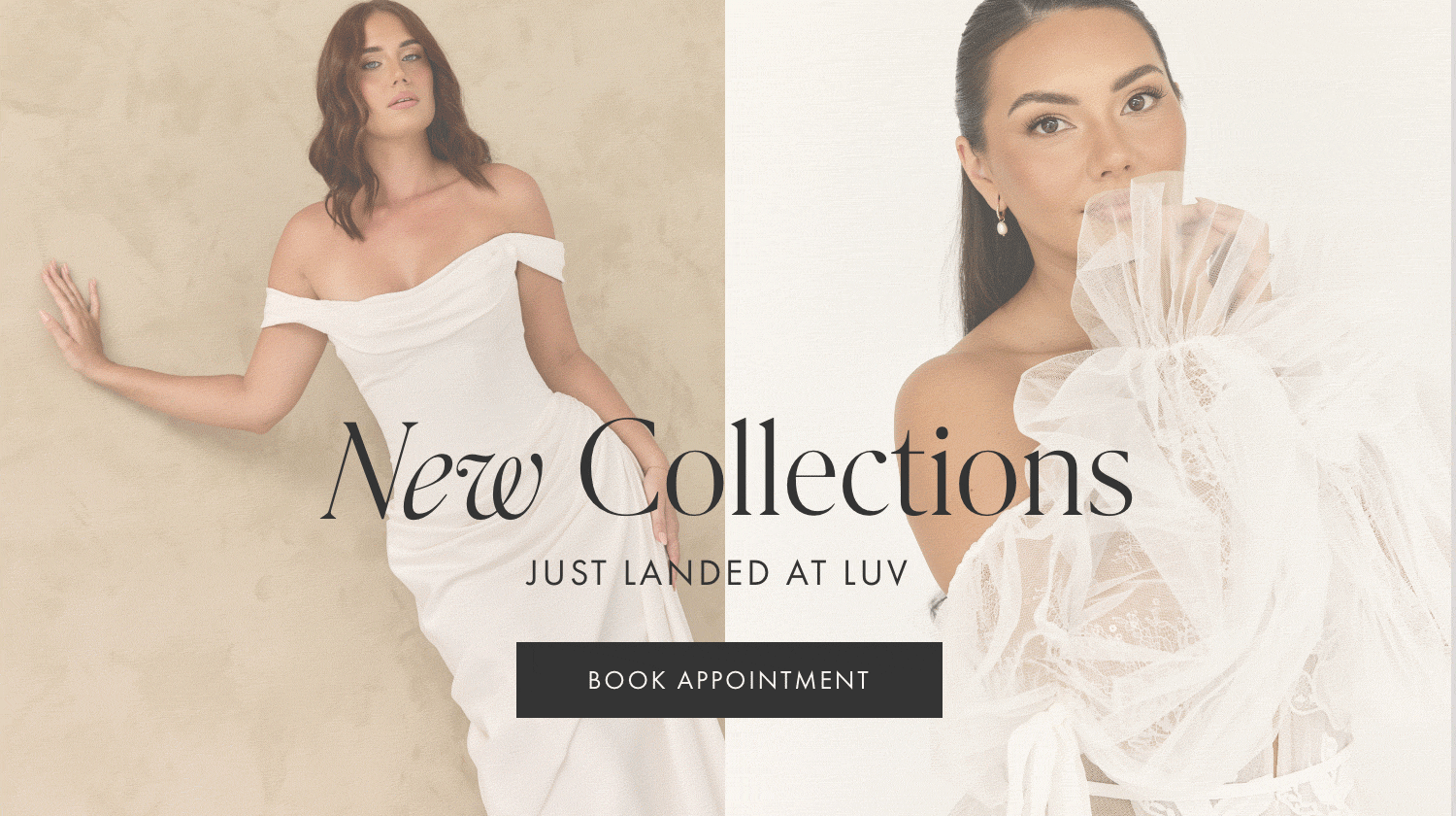 New Collections mobile banner